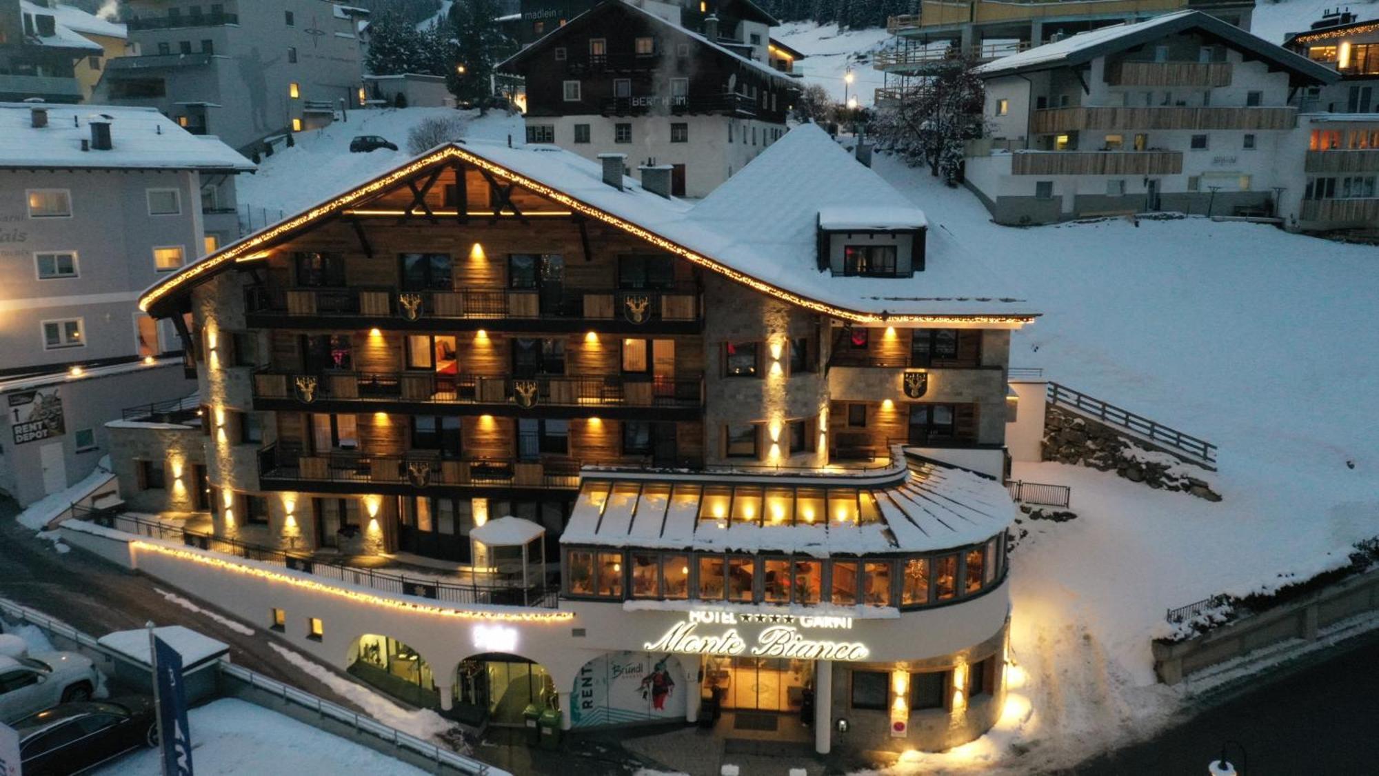 Hotel Garni Monte Bianco Ischgl Esterno foto
